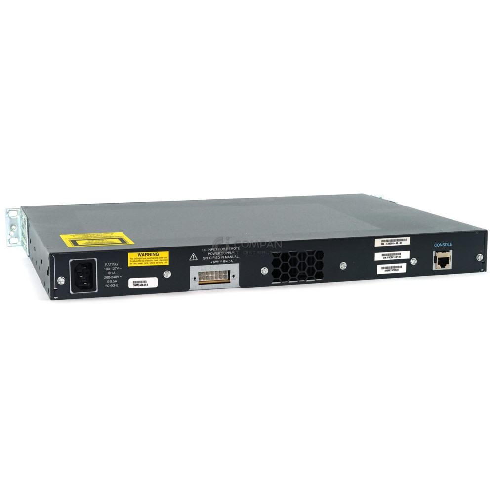 WS-C2950G-48-EI CISCO CATALYST 2950 48PORT 10/100 + 2X 100/1000 SWITCH